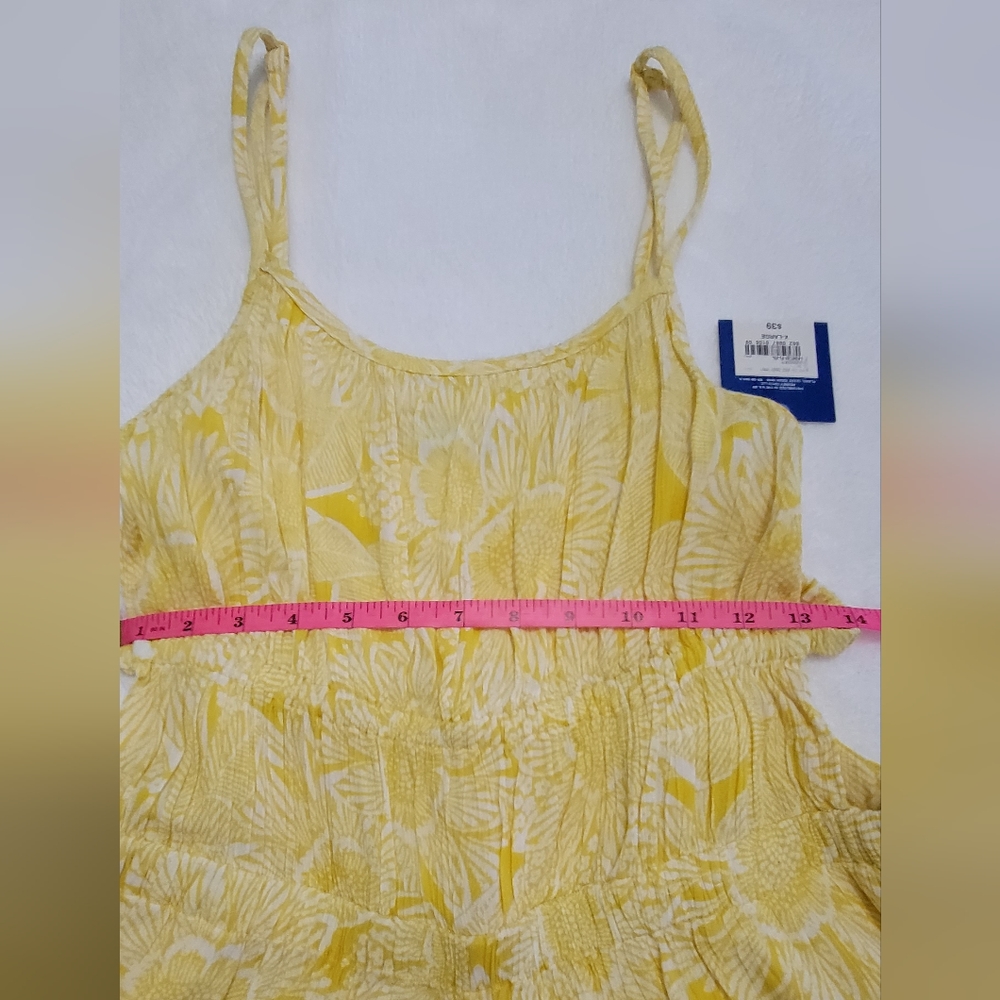 Arizona Jeans Co. Sunflower Print Romper NWT - Picture 11 of 11